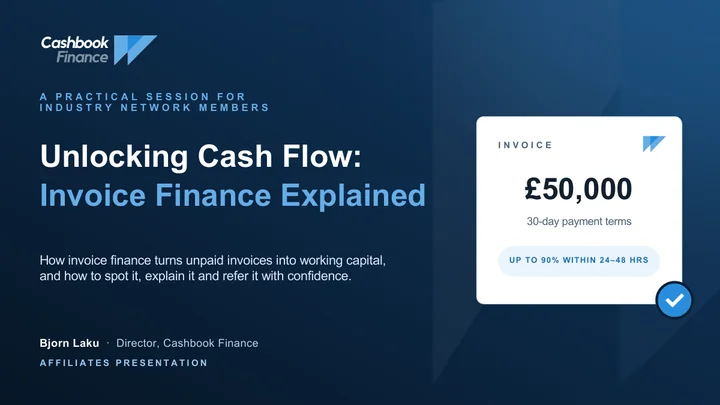 Cover of Unlocking Cash Flow: Invoice Finance Explained